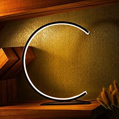 Lunar Curve Lamp:  🌙