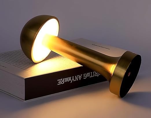 Portable Touch Control Dimmable 3 Light Color Table Lamp